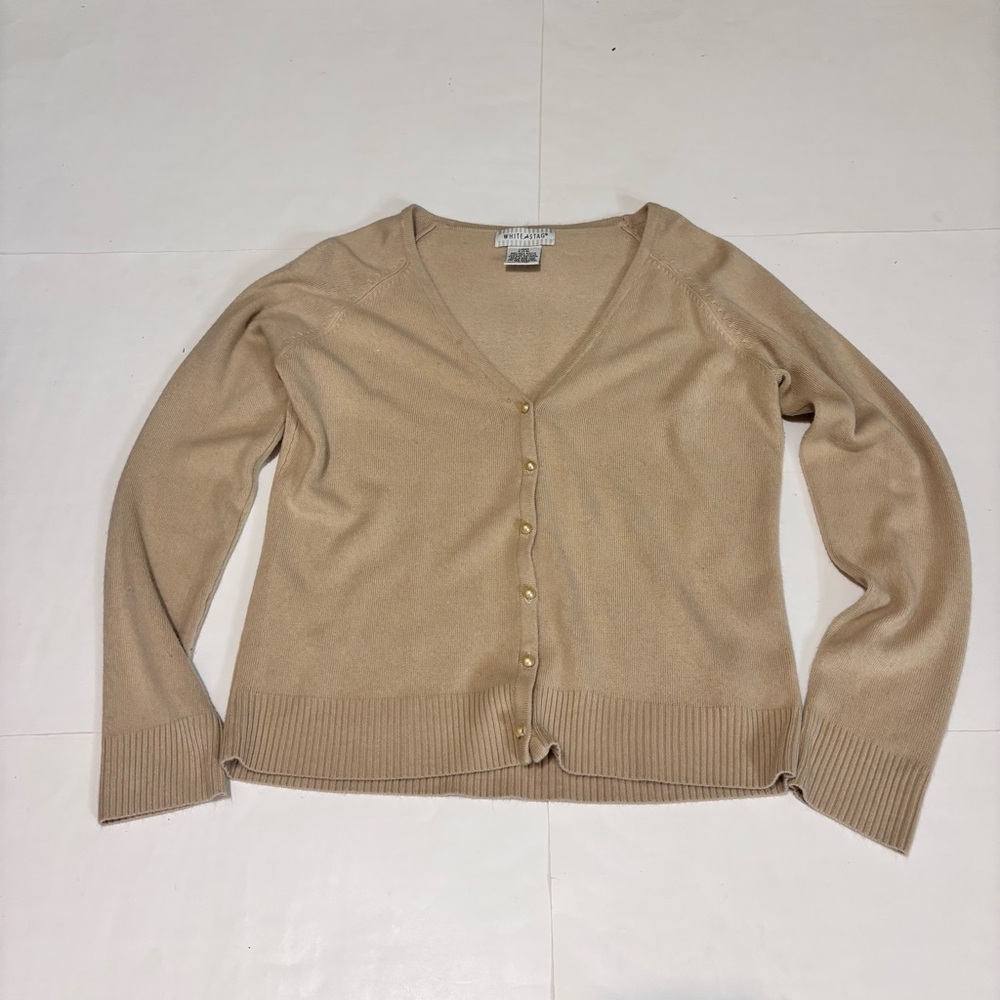 ⭐️White Stag Light Tan Cardigan Sweater